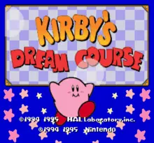 Image n° 4 - screenshots  : Kirby's Dream Course